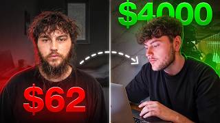 How I Turned $62 into $4000 (using 1 funded account)