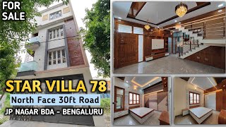 Star Villa 78 | North Face 3BHK + 1RK For Sale JP Nagar