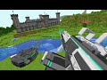 Castle Siege with Futuristic Firepower [Minecraft Warfare]
