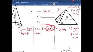 Chapter 10 Test Review (video)