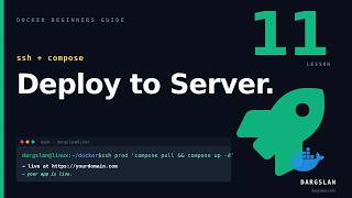 Deploy Docker to a Real Server in 10 Minutes (ssh   compose)