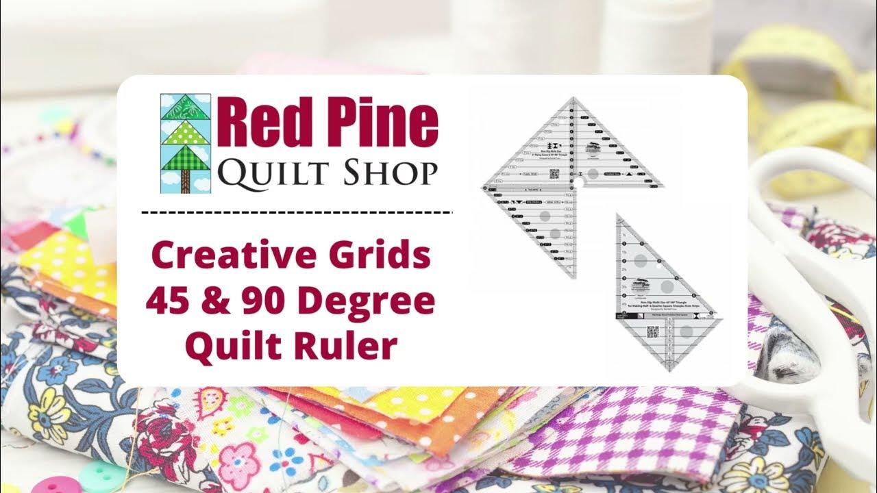 How to Use the Creative Grids Stripology Ruler! Easy Quilting Tutorial with  Kimberly Jolly 