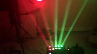 Trick Shot lighting test w/Martin Rush Multibeam 2 test