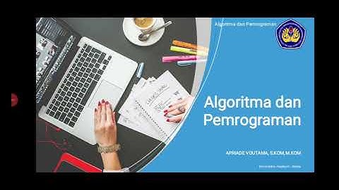 Pengantar Algoritma Pemrograman