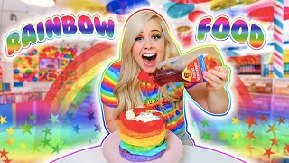 I Only Ate Rainbow Food For 24 Hours