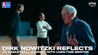 Drik Nowitzki and his mentor Holger Geschwindner | NBA on Prime