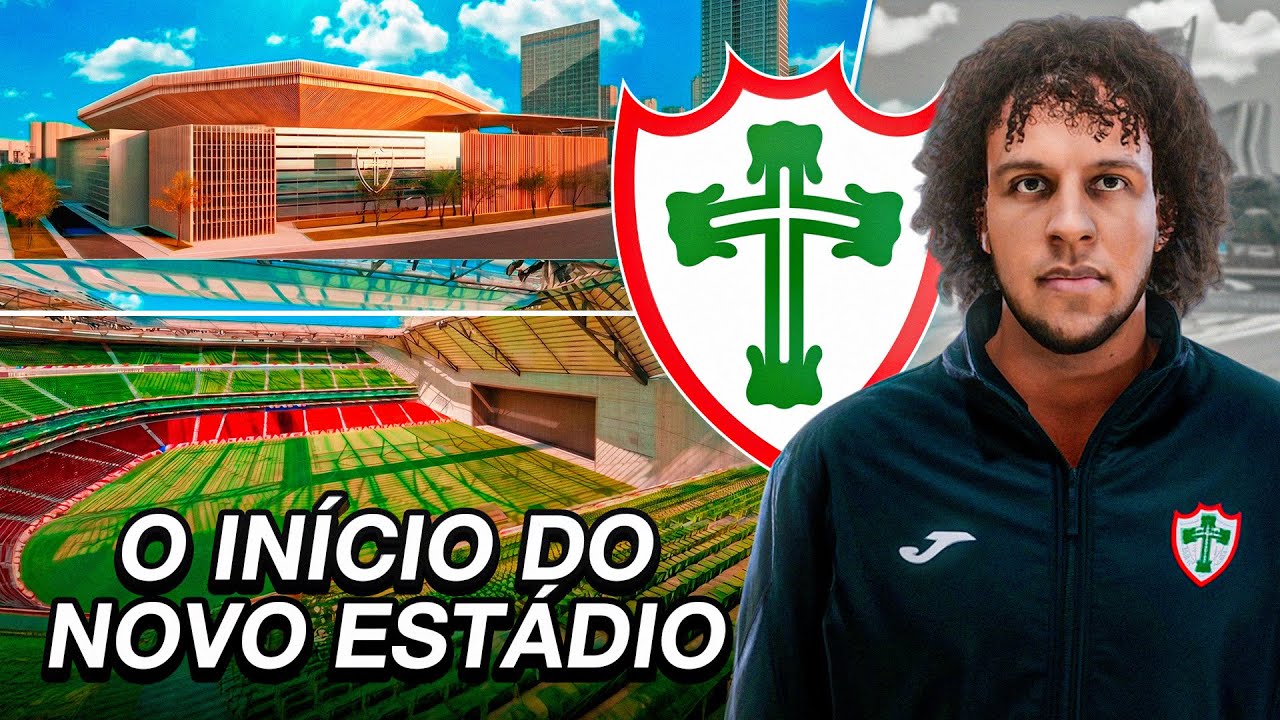 O INÍCIO DA CONSTRUIÇÃO DO NOVO ESTÁDIO DA PORTUGUESA ❤️ - PES 2026 - MASTER LEAGUE #19