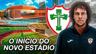O INÍCIO DA CONSTRUIÇÃO DO NOVO ESTÁDIO DA PORTUGUESA ❤️ - PES 2026 - MASTER LEAGUE #19