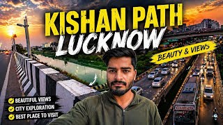 Kishan Path Lucknow | Beautiful Place For Visit | Sunset Views | Ayodhya - Gorakhpur Highway 