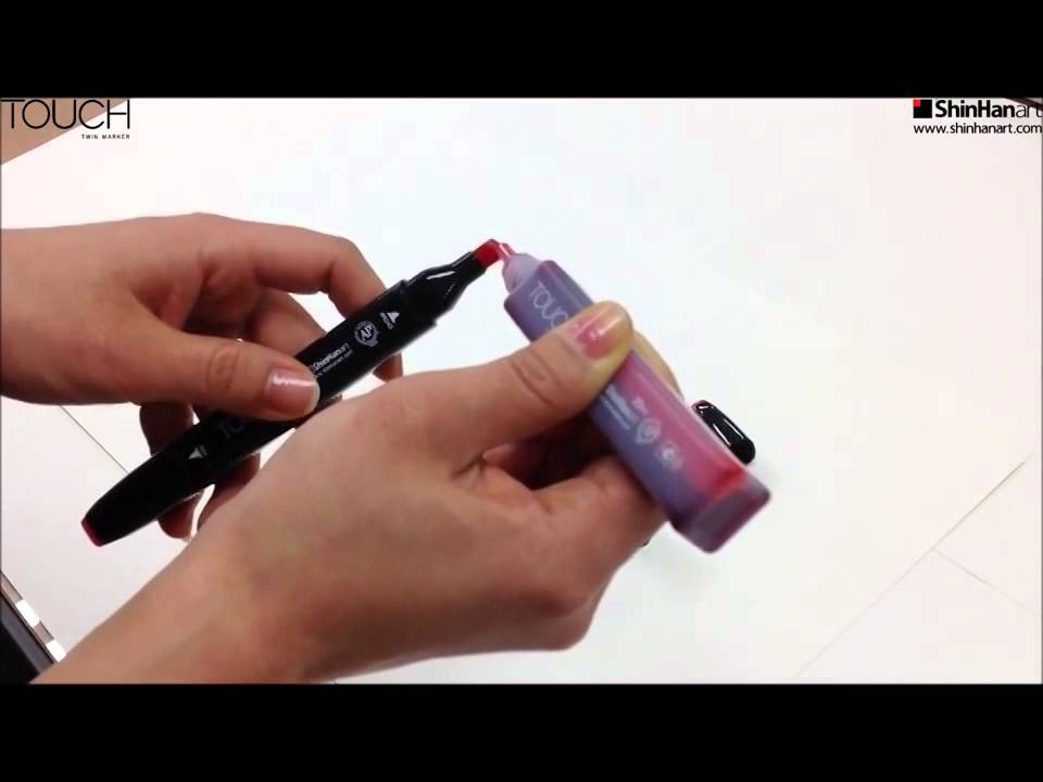 Touch twin Заправка маркеров