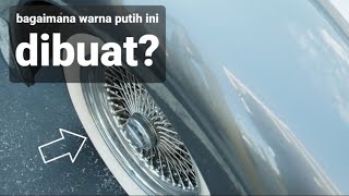 Cara membuat kompon putih | Bagaimana proses pembuatan ban dengan dinding samping putih?
