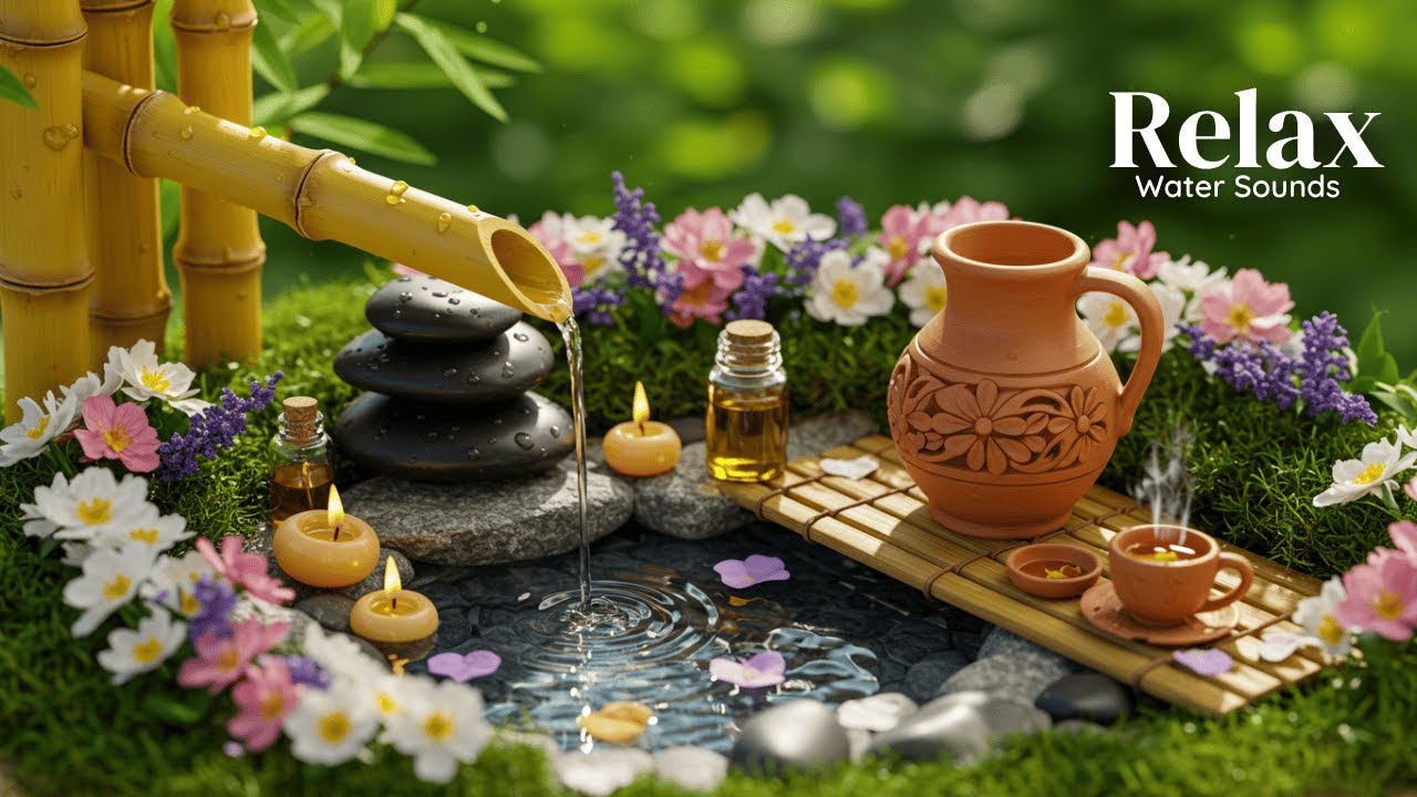 Gentle Water Sounds 🌱 Sleep Music | 5-Minute Sleep Therapy