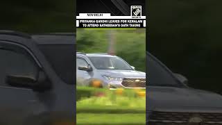 Congress MP Priyanka Gandhi leaves for Keralam to attend VD Satheesan’s oath taking