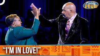 She Said The One Thing Steve Cant Resist  Fast Money  Family Feud Classics