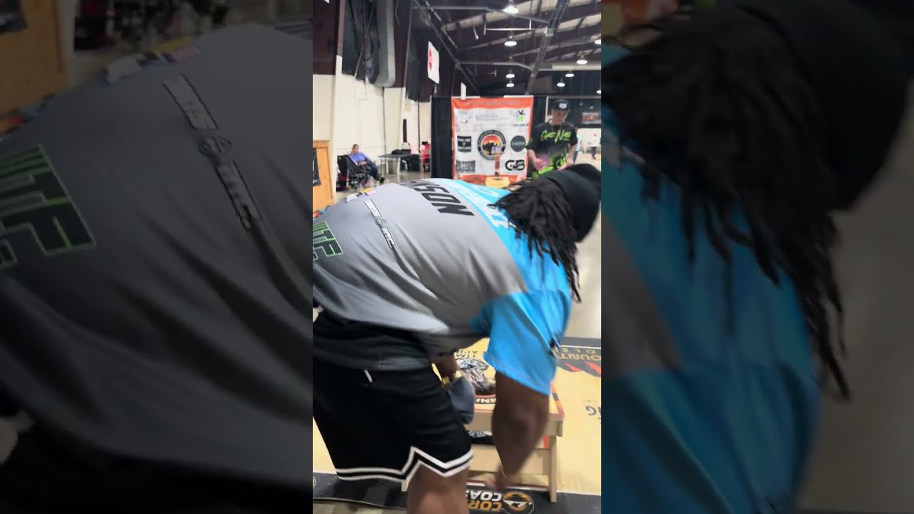 Adrian Johnson Vs Devon Harbaugh championship singles game. #americancornholeleague #viral #acl