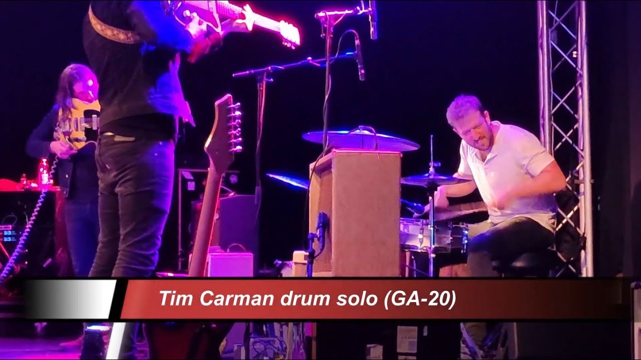 Tim Carman drum solo with GA-20