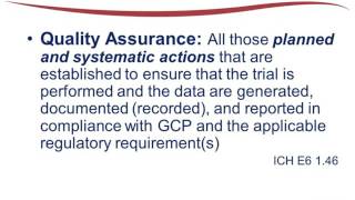 Auditing Clinical Research Studies: An Overview for Assessing GCP Compliance Trailer