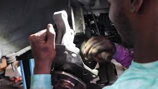 How to change a wheel bearing on a 09 chevy uplander.