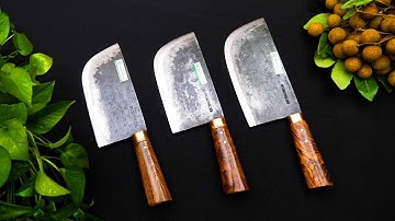 DAO PHÚC SEN, Bộ Dao Chặt Thái Kiểu Dáng Dao Tàu, HTX DAO PHÚC SEN RÈN DAO PHÚC SEN THẬT CAO BẰNG