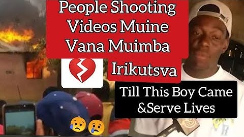 Bindura - Mukomana Oradzikwa KuHospital Apinda Mumoto Kununura Vana Mumoto |Walter MzembiTwitter sn