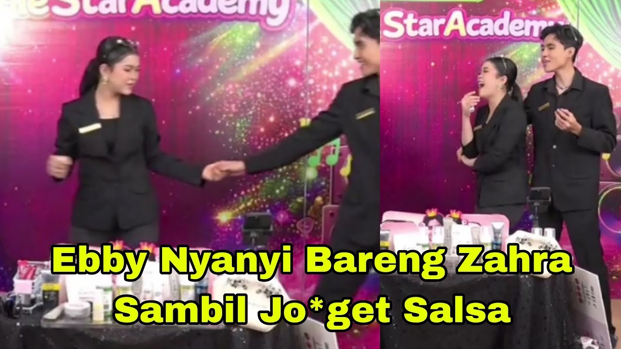 EBBY NYANYI BARENG ZAHRA, JOGET SALSA ROMANTIS