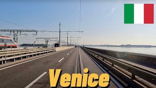 Driving in Italy from Verona to Venice