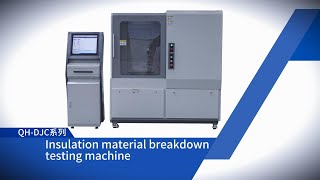 Insulation material breakdown testing machine