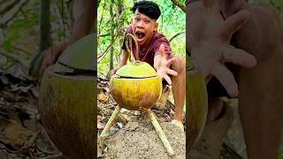 Coconut Hacks You Need To Know Now! #shorts #cooking #hack