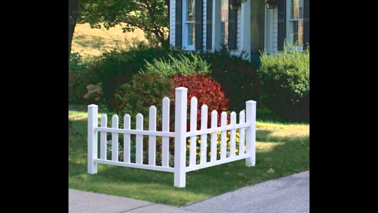 White Garden Fence 2015