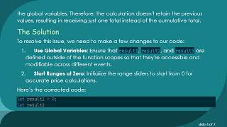 How to Calculate Total Price from Multiple Range Sliders Using JavaScript and jQuery