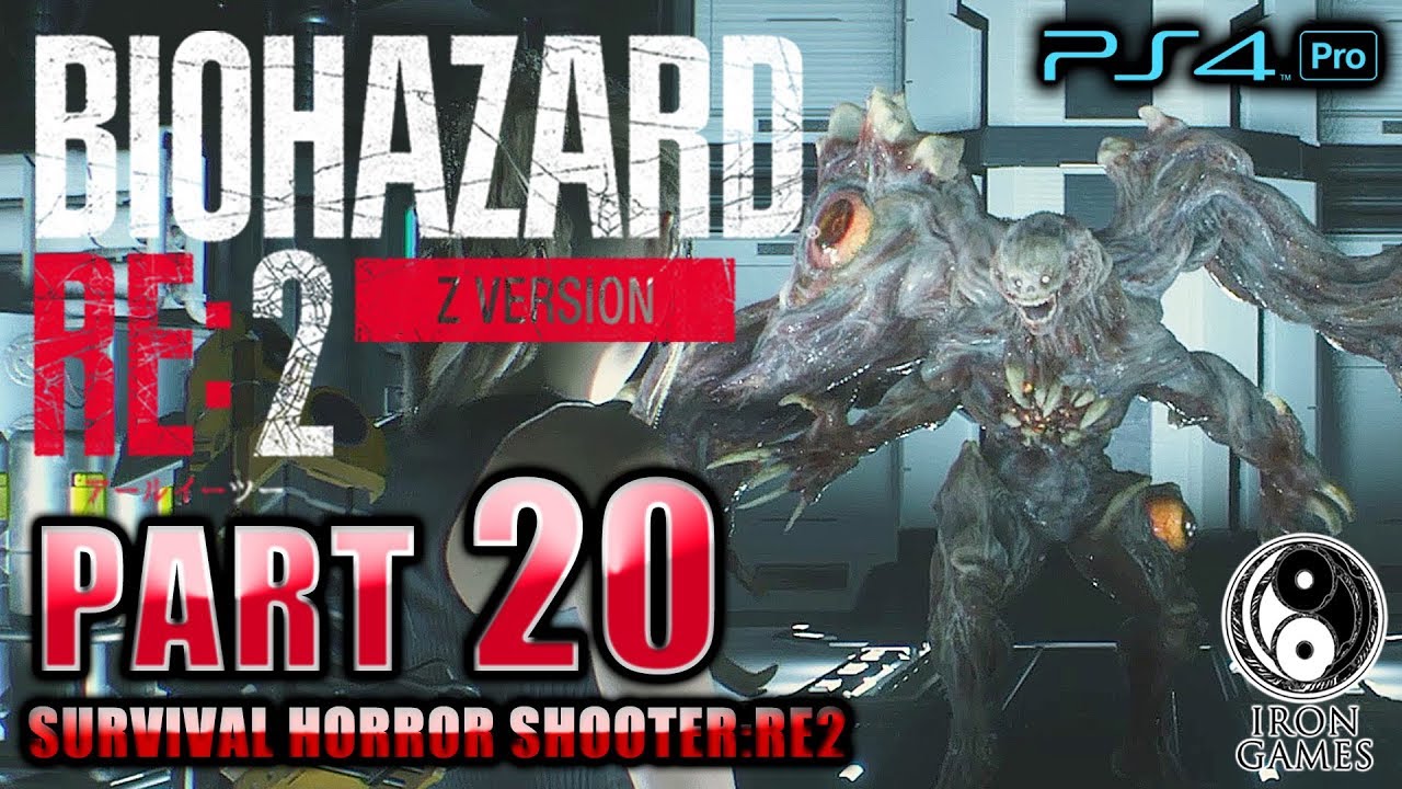 #20【BIOHAZARD RE:2 Zver】Gウイルスに侵されたシェリー！NESTでのクレアvsG第三形態戦【バイオハザードRE:2】