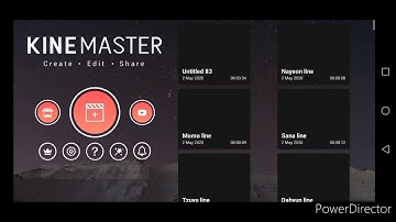 Tutorial:How to move the bar for line distribution on kinemaster?