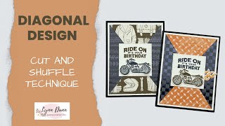 Famous Masculine Cards to Make with the Cut & Shuffle Technique Wealth