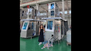 Uht Aseptic Milk Packing Machine Juice Brick Carton Filling Machine