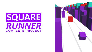 Square Runner Gameplay Landscape - Unity Asset Store