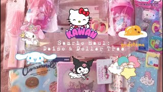 Sanrio Haul: Daiso & Dollar Tree