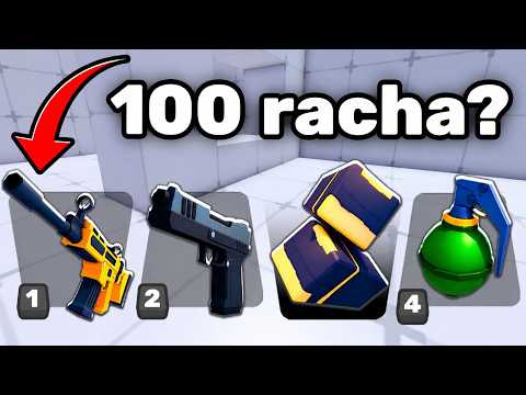 ¿Puedo CONSEGUIR RACHA de 100 siendo un NOOB FALSO? (Roblox Rivals)