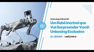 Desvendando o Unitree B2 o que Vem na Caixa Unboxing