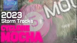 Track of Cyclone Mocha (2023) V.1 screenshot 4
