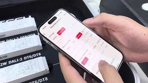 Latest  product NFC DALI  LED driver from LTECH