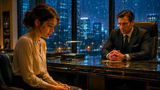 She Stayed Silent During the Interview… Until the Mafia Boss Read Her File