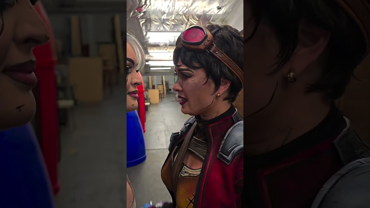 low-key the perfect height tho 😎 ‎@HendoArt  #borderlands #cosplay