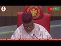 Live senate plenary