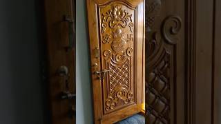 #furniture #wooddesigner carving single door design