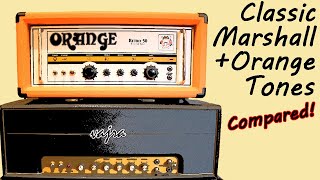 Vintage Marshall Orange Tones Part I JTM45 Pics Only Circuits Compared