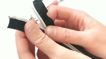 Creating a Separating Zipper