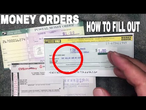 ✅ How To Fill Out A Money Order ?