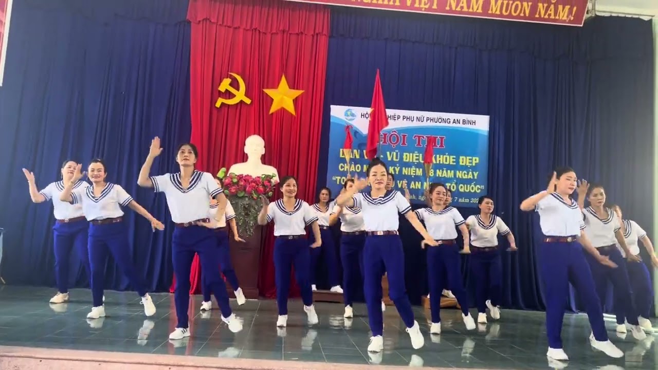 Tổ quốc gọi tên mình dân vũ. Giải nhất cuộc thi dân vũ.Tổ 2 phường An Bình thị xã An Khê tỉnh GiaLai