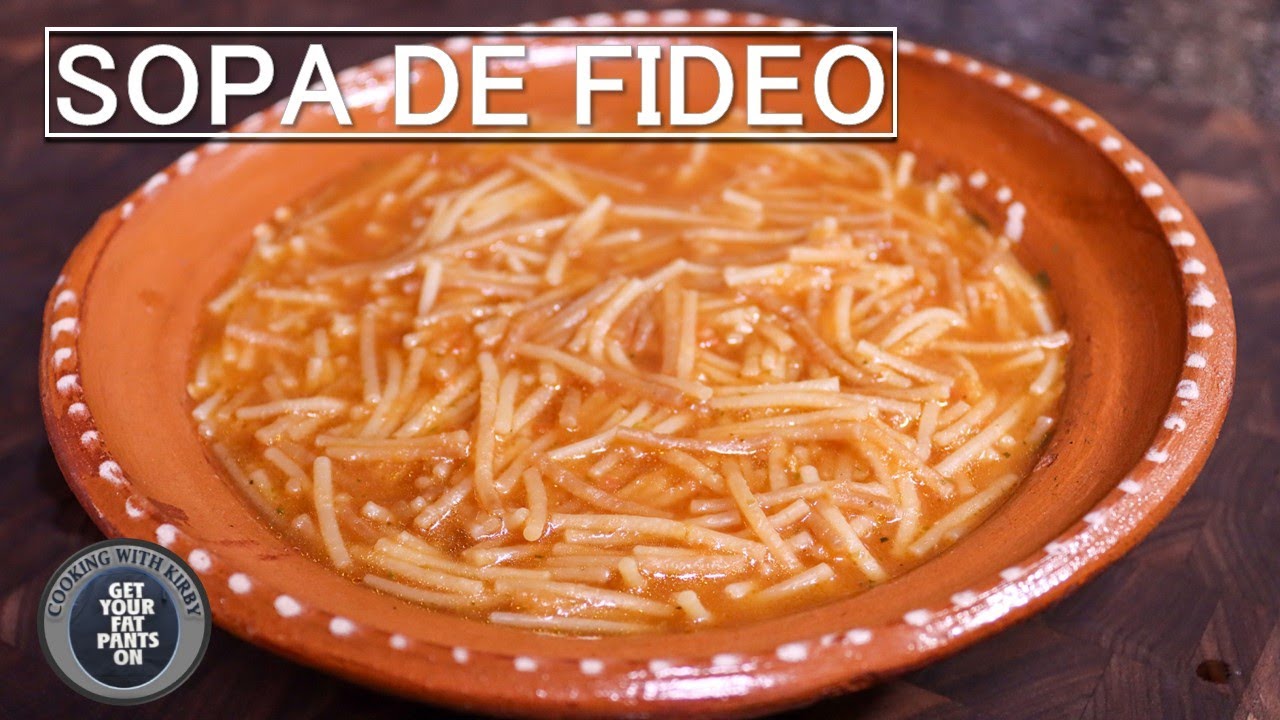 Суп Фидео - Сопита - Мексиканская кухня
