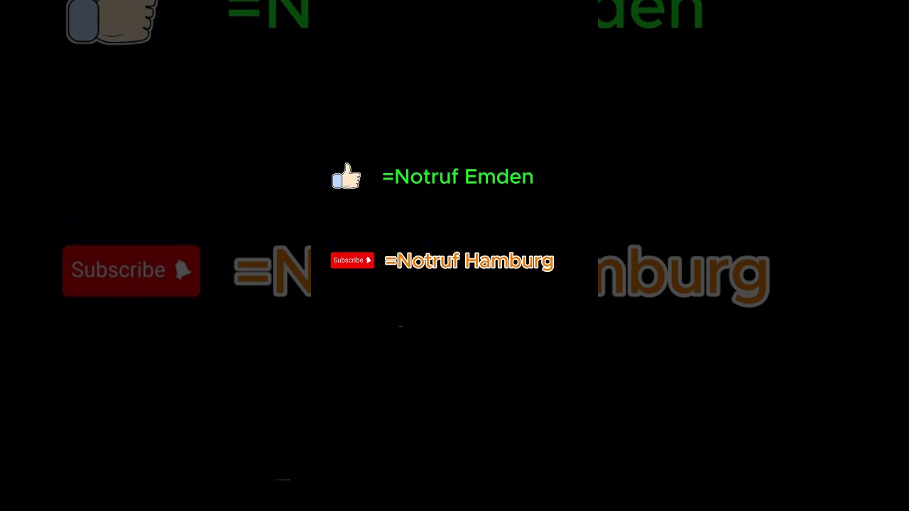Notruf Emden vs. Notruf Hamburg 